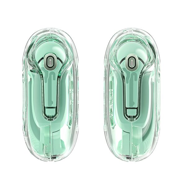 Acefast Bluetooth 5.3 Headset, Type-C, IPX4, AI Call Noise Reduction, Digital Display - Acefast (T8) - Mint Green 6974316282259 έως 12 άτοκες Δόσεις