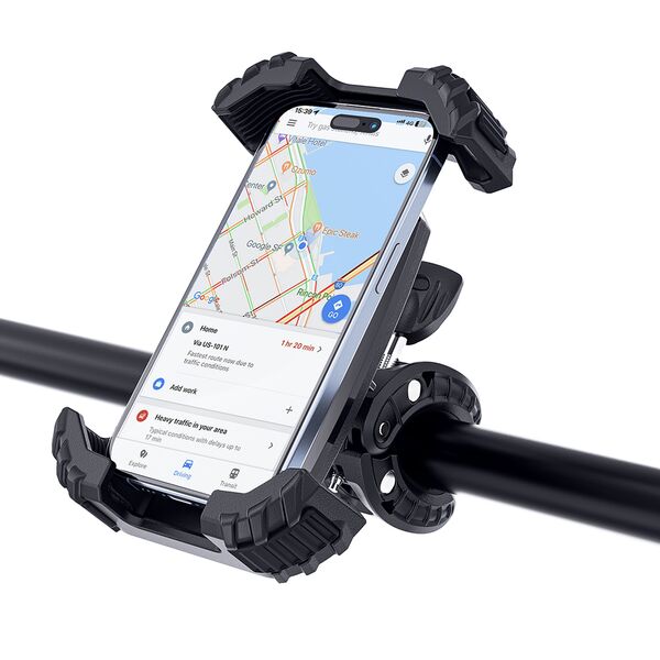 Acefast Bike Phone Holder, Free Rotation, Safety lock, 4.5-6.7'' - Acefast (D23) - Black 6974316282969 έως 12 άτοκες Δόσεις