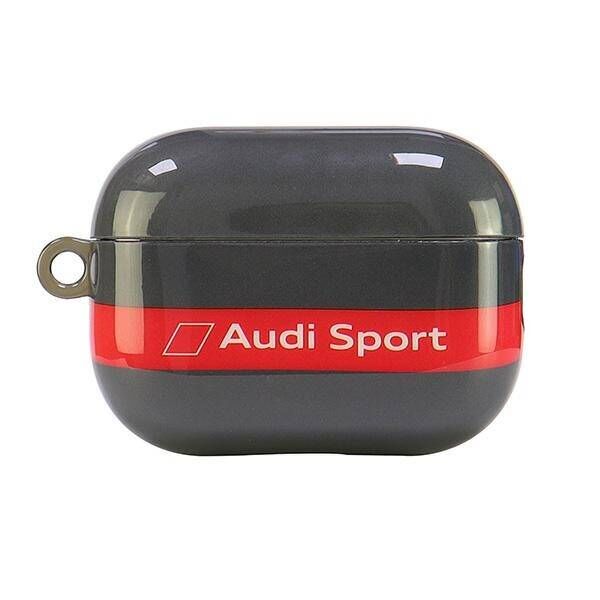 Original Case APPLE AIRPODS PRO 2 Audi IML Sport Cover (AUS-IMLAPP2-RSQ/D4-GY) gray 6955250228190