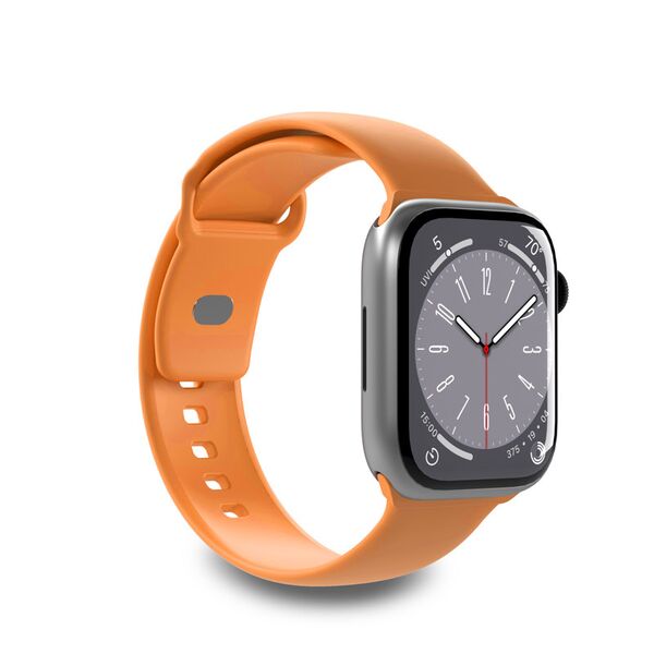 PURO ICON strap Apple Watch 4/5/6/7/SE/8/9/10 40/41/42mm (S/M & M/L) (Apricot) PUR699 8018417442384