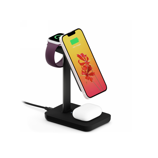 Twelve South HiRise 3 Wireless Charging Stand MagSafe (black] TSH054 811370024110