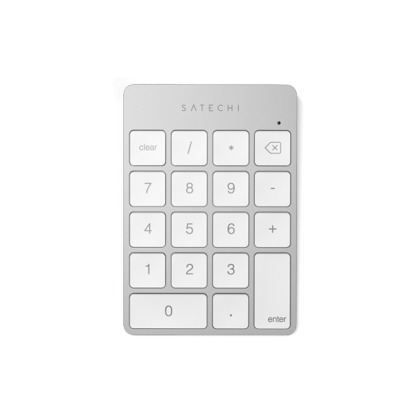 Satechi Slim Wireless Keypad Aluminium Bluetooth (silver) STH66 879961006372