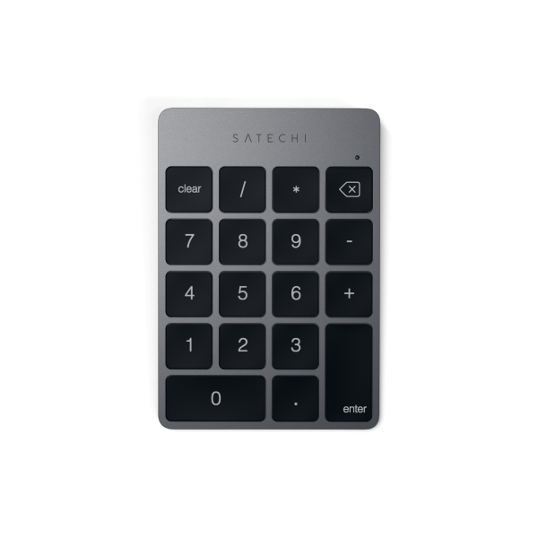 Satechi Slim Wireless Keypad Aluminium Bluetooth (space gray) STH67 879961006396