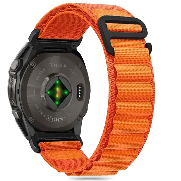 Tech-Protect Nylon Pro Garmin Fenix 5 / 6 / 6 Pro / 7 / 8 47mm / E Orange THP3290 5906302377152