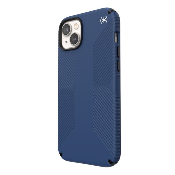 Speck Presidio2 Grip MagSafe MICROBAN Apple iPhone 14 Plus / 15 Plus (Coastal Blue / Black / White) SPK386 840168523979