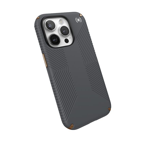 Speck Presidio2 Grip Apple iPhone 15 Pro (Charcoal Grey/Cool Bronze/White) SPK498 840168534098