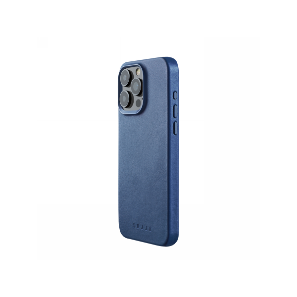 Mujjo Full Leather Case Apple iPhone 15 Pro Max MagSafe (monaco blue) MUJ109 5060487086022