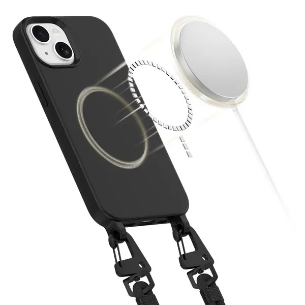 Tech-Protect Magnecklace MagSafe Apple iPhone 15 Black THP3307 5906302313099