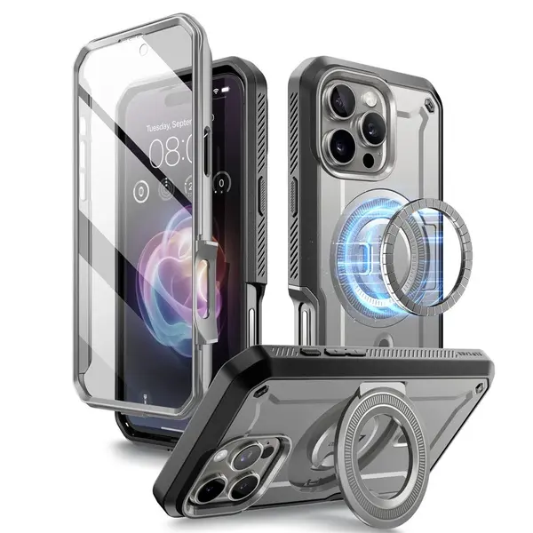 Supcase Unicorn Beetle Pro Mag MagSafe Apple iPhone 16 Pro Max Grey SPC462 843439150751