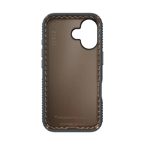 Case Speck Presidio2 Grip Apple iPhone 16 (Charcoal Grey / Cool Bronze / White) SPK624 840168543823