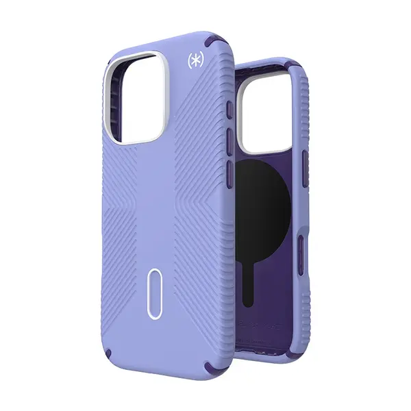 Case Speck Presidio2 Grip ClickLock & MagSafe Apple iPhone 16 Pro (Future Lavender / Cassis Purple / White) SPK655 840168540822