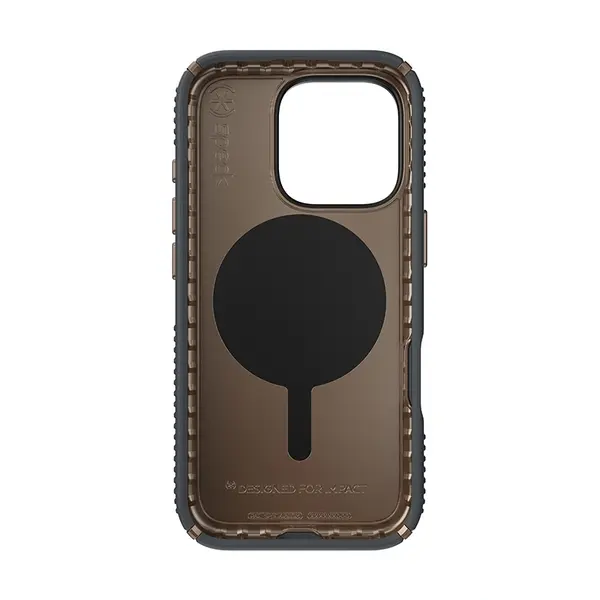 Case Speck Presidio2 Grip ClickLock & MagSafe Apple iPhone 16 Pro (Charcoal Grey / Cool Bronze / White) SPK653 840168540785