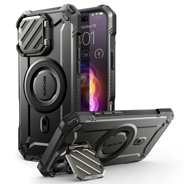 Supcase Unicorn Beetle XT Mag MagSafe Apple iPhone 16 Pro Black SPC456 843439150478