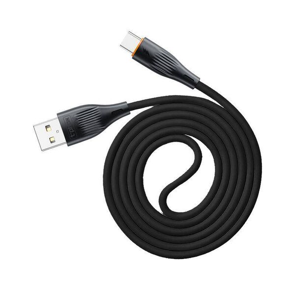 Cable 3A 1m USB - USB-C T-Phox X-Lite black 6974670442535