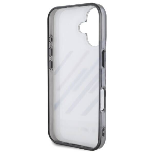 Original Case IPHONE 16 BMW Hardcase Motosport IML Random Stripes (BMHCP16S23HTRAG) gray 3666339325367