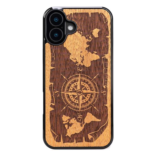 Bewood case for iPhone 16 Plus 6,7&quot; Compass Merbau 5906306016439