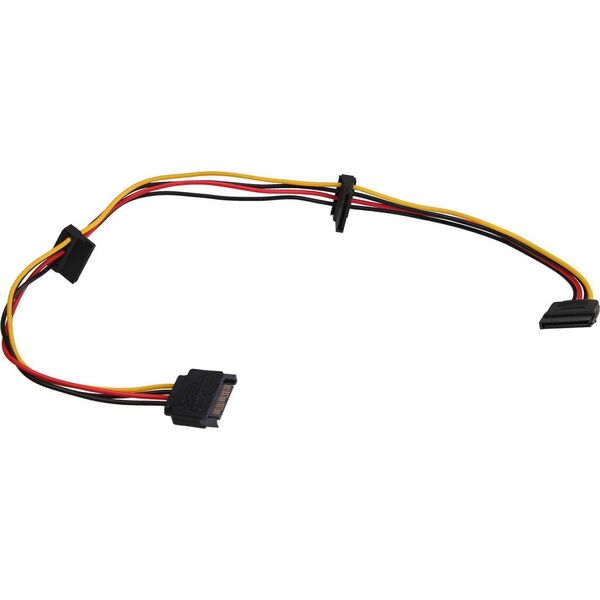 Akyga SATA 15-pin - SATA 15-pin x3, 0.45m, Wielokolorowy (AK-CA-41)