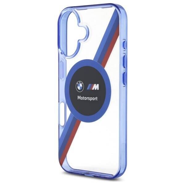 Original Case IPHONE 16 BMW Hardcase Motosport IML Circle MagSafe (BMHMP16S23HTPUT) transparent 3666339325565