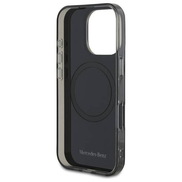 Original Case IPHONE 16 PRO Mercedes Hardcase Double Layer BiColor MagSafe (MEHMP16L23HBIGK) black 3666339326425