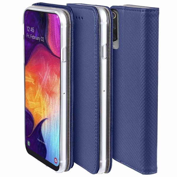 Case SAMSUNG GALAXY A55 5G Flip Magnet navy blue 5903396240522