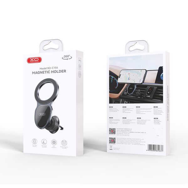 XO car holder 154 magnet black for air outlet 6920680861637