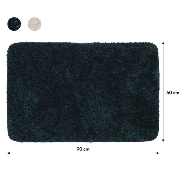 Angora 60x90 dark green πατάκι μπάνιου Sealskin