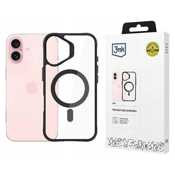 3MK Apple iPhone 16 Plus - 3mk Satin Armor MagCase