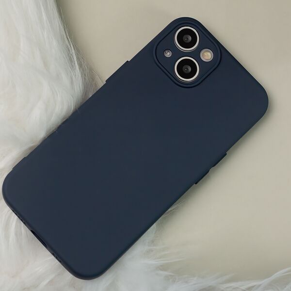 Silicon case for Motorola Moto G85 dark blue 5907457792395