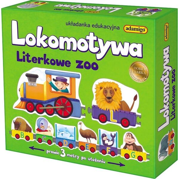 Adamigo Lokomotywa - Literkowe ZOO (7219) 1688537 5902410007219