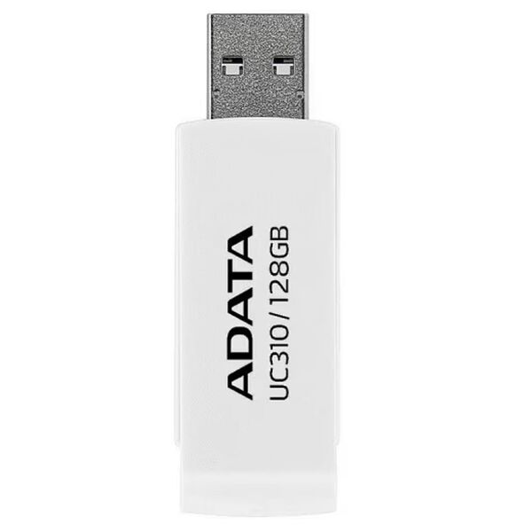 Adata Memory Stick 128GB, USB 3.2 - Adata (UC310-128G-RWH) - White 4711085941985 έως 12 άτοκες Δόσεις