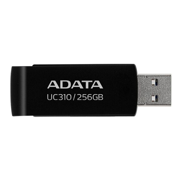 Adata Memory Stick 256GB, USB 3.2 - Adata (UC310-256G-RBK) - Black 4711085941954 έως 12 άτοκες Δόσεις