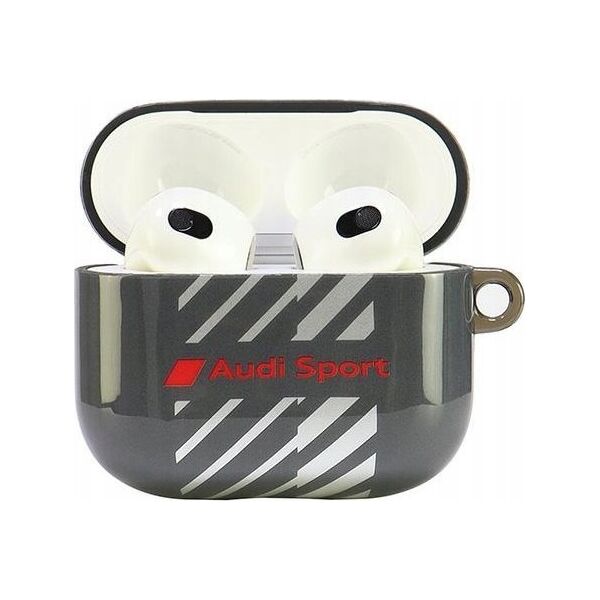 Audi Audi IML Sport AirPods 3 cover czarny/ black AUS-IMLAP3-RSQ/D1-BK