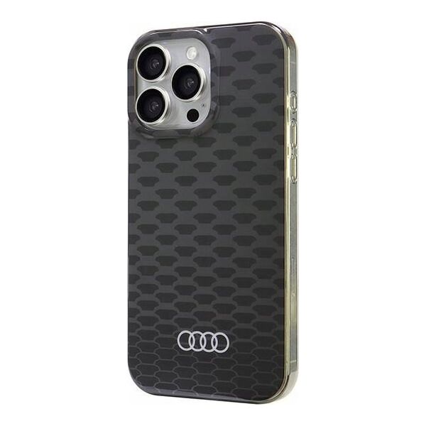 Audi Audi IML Stitching Pattern MagSafe iPhone 16 Pro Max 6.9" czarny/black hardcase AU-IMLMIP16PM-Q5/D3-BK