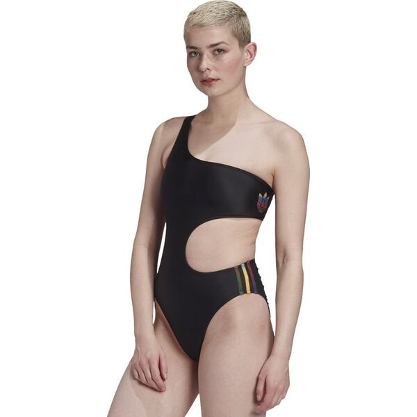 Adidas Kostium kąpielowy adidas Originals Adicolor 3D Trefoil Swimsuit GD3972 GD3972 czarny 32 7229061 4064036821233