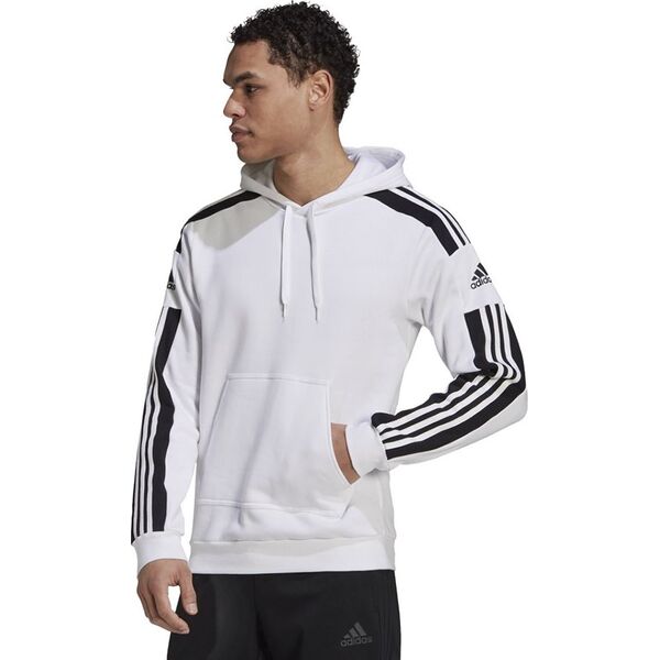 Adidas Bluza adidas SQUADRA 21 Sweat Hoody GT6637 GT6637 biały M 8159840 4064045245259