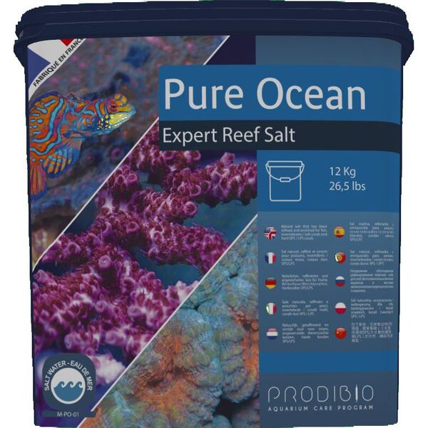 Prodibio Sól o akwariów morskich Pure Ocean 12 kg 9598254 3594200005417