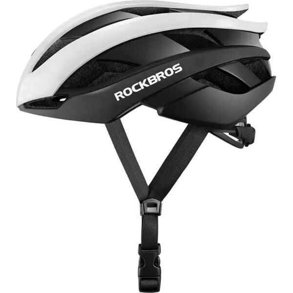 RockBros Kask rowerowy Rockbros 10110004002 rozmiar M - biało-czarny 13242683 7016802869229