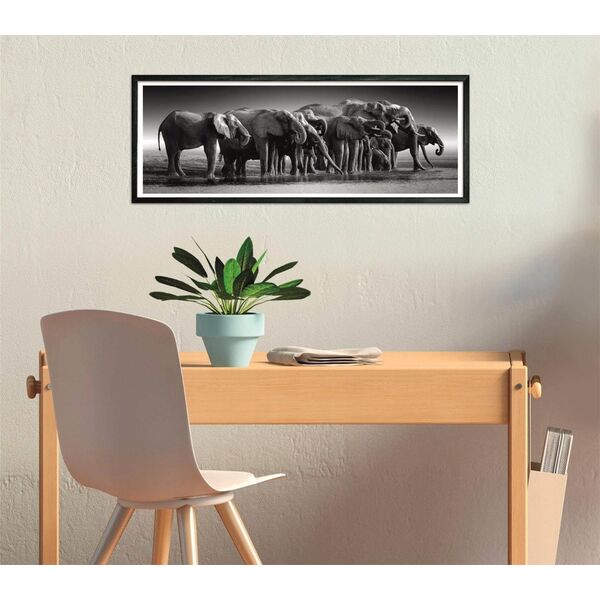 Clementoni Puzzle 1000 elementów Panorama High Quality Herd of Giants 13244882 8005125398362