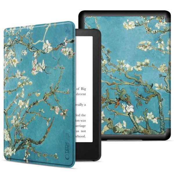 Case KINDLE PAPERWHITE VI / 6 / COLORSOFT / SIGNATURE EDITION Tech-Protect SmartCase Sakura 5906302372904