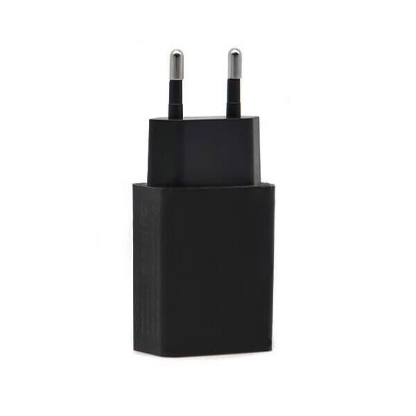 DENMEN 2xUSB 2.1A network charger + USB-C cable black 6973224873221