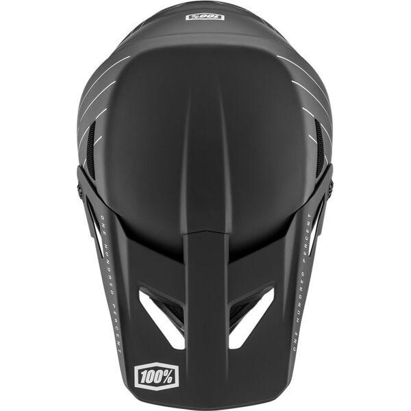 100% Kask full face 100% STATUS DH/BMX Helmet Essential Black roz. XXL (63-64 cm) (NEW)