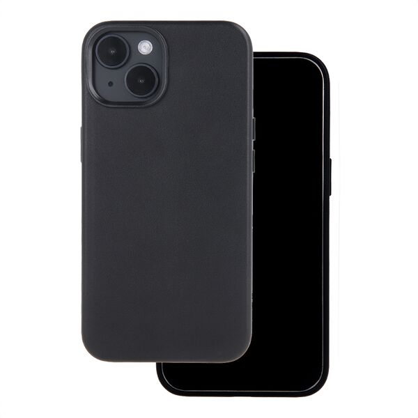 Mag Leather case for iPhone 16 6,1&quot; black 5906961924612