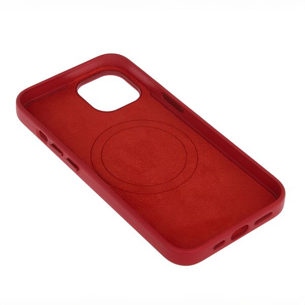 Mag Leather case for iPhone 16 6,1&quot; red 5906961924865