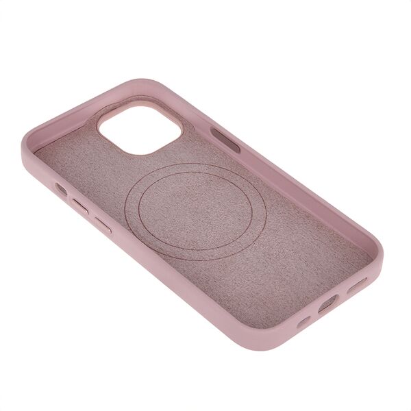 Mag Leather case for iPhone 16 Pro Max 6,9&quot; light pink 5906961924766