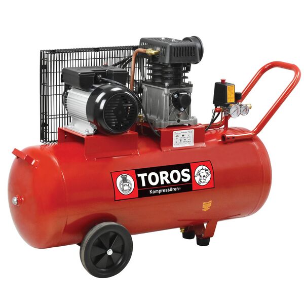 TOROS ΑΕΡΟΣΥΜΠΙΕΣΤΗΣ ΜΕ ΙΜΑΝΤΑ 100LT/3HP 230V 40144 έως 12 άτοκες δόσεις