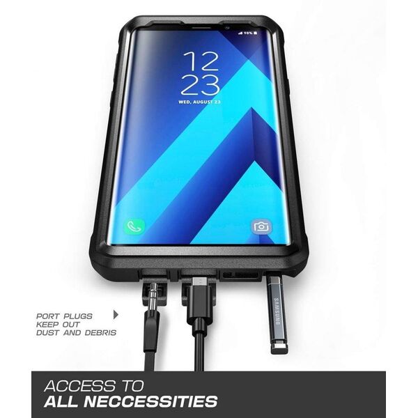 Supcase Husa pentru Samsung Galaxy Note 9 - Supcase Unicorn Beetle Pro - Black 0843439101937 έως 12 άτοκες Δόσεις