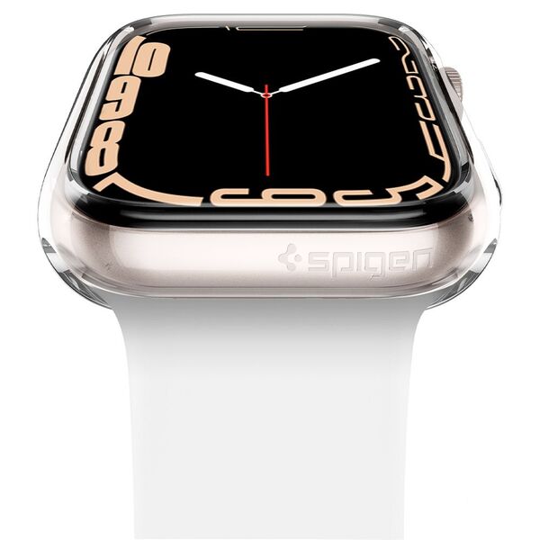Spigen Husa pentru Apple Watch 4 / 5 / 6 / 7 / SE / 8 (40mm / 41mm) - Spigen Liquid Crystal (ACS04195) - Crystal Clear 8809811857801 έως 12 άτοκες Δόσεις