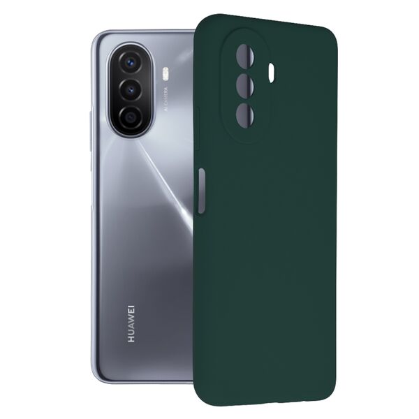 Techsuit Husa pentru Huawei nova Y70 - Techsuit Soft Edge Silicone - Dark Green 5949419017559 έως 12 άτοκες Δόσεις