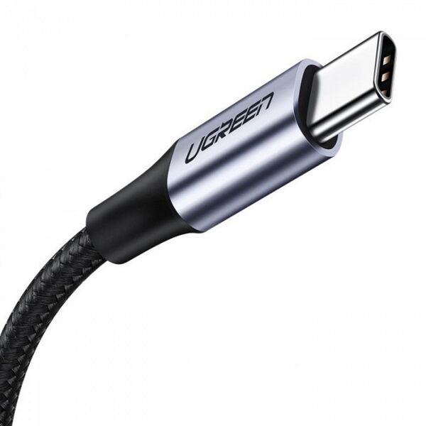 Ugreen Cablu de Date USB la Type-C 3A, 1.5m - Ugreen (60127) - Black 6957303861279 έως 12 άτοκες Δόσεις