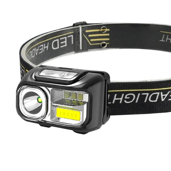 Techsuit Lanterna Cap XPG, COB, LED, 5 Culori - Techsuit (HL-B-02) - Black 5949419009028 έως 12 άτοκες Δόσεις